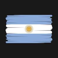 argentina bandera vector ilustración