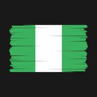 Nigeria Flag Vector Illustration