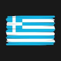 Greece Flag Vector Illustration