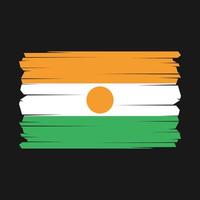 Niger Flag Vector Illustration