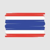 Thailand Flag Vector Illustration