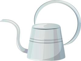 Garden watering can. Cartoon vector illustration of watering can icon for web design