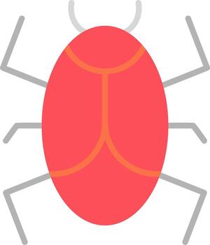 icono de vector de error