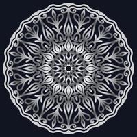 Decorative elements luxury ornament pattern gradient mandala design vector