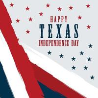 Texas Independence Day is the celebration of the adoption of the Texas, Lone Star Flag.Design for poster, card, banner, background.modern background vector illustration