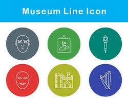 Museum Vector Icon Set