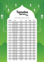 webramadan hora calendario bandera tema.mezquita abu dhabi, ramadán Mubarak, feliz ramadán, ramadán icono, estrella. vector