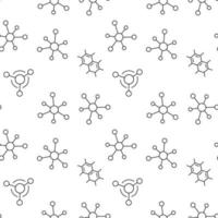 Seamless vector repeating pattern of various chemical compounds. It can be used for web sites, apps, clothes, covers, banners etc