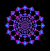 Zoomer design with a heart shape like a Kaleidoscope icon. vector