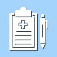 Medical Record Vector Icon