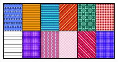 STRIPED PATTERN DESIGN.eps vector