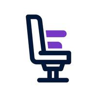 asiento icono para tu sitio web, móvil, presentación, y logo diseño. vector