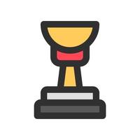 trophy icon for your website design, logo, app, UI. vector