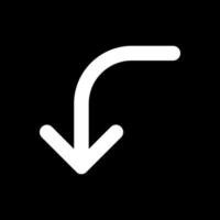 Corner Vector Icon Design