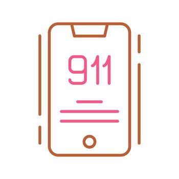 911 Vector Icon