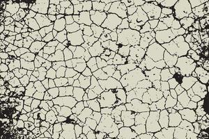 Cracked ground texture background vector