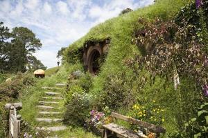 parque con un hada cuento casa réplica foto