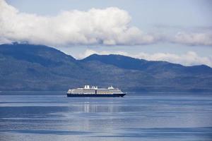 crucero Embarcacion de viaje a juneau pueblo foto