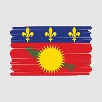 Guadeloupe Flag Vector Illustration