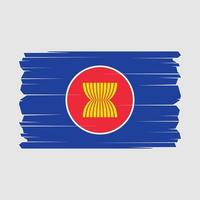 Asean Flag Vector Illustration