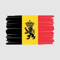 Belgium Flag Vector Illustration