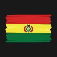 Bolivia Flag Vector Illustration