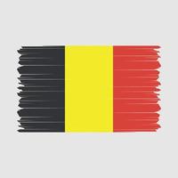 Belgium Flag Vector Illustration