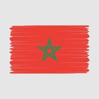 Morocco Flag Vector Illustration