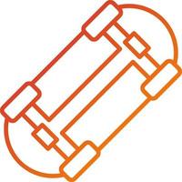 Skateboard Icon Style vector