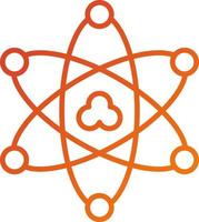 Atomic Energy Icon Style vector