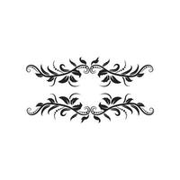 ornaments design, scroll elements, decorative vector frames and borders