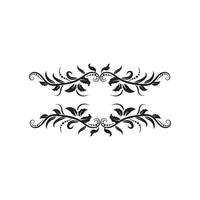 ornaments design, scroll elements, decorative vector frames and borders