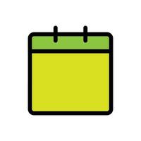 Calendar line icon isolated on white background. Black flat thin icon on modern outline style. Linear symbol and editable stroke. Simple and pixel perfect stroke vector illustration.
