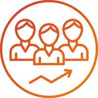Demographic Icon Style vector