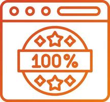 100 Authentic Icon Style vector