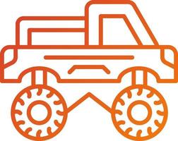 Race Truck Icon Style vector