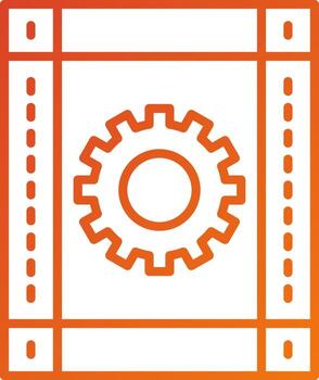 estilo de icono de desarrollo vector