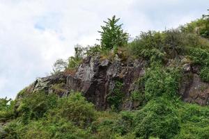 cliff in the vineyards photo