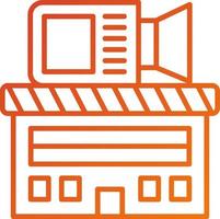 Film Studio Icon Style vector