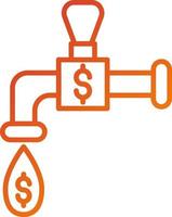 Liquidity Icon Style vector