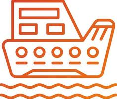 Boat Icon Style vector