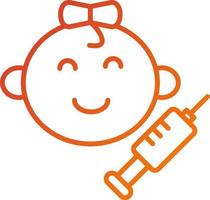 Vaccination Icon Style vector
