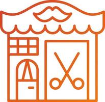 Barber Shop Icon Style vector