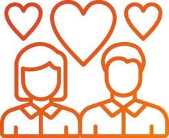 Relationship Icon Style vector