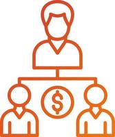 Complex Sales Icon Style vector
