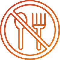 Hunger Strike Icon Style vector