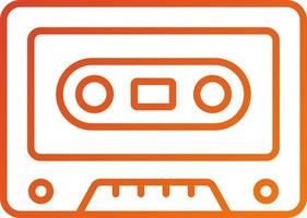 Cassette Icon Style vector