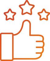 Satisfaction Guarantee Icon Style vector