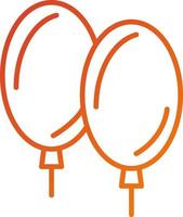 Balloon Icon Style vector
