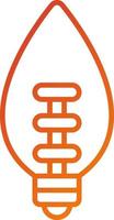 Halogen Lamp Icon Style vector
